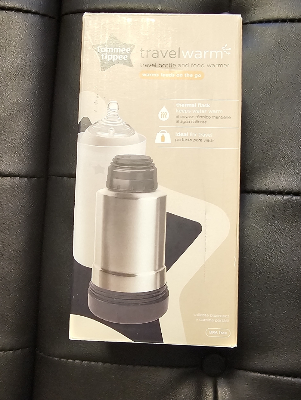 Tommee Tippee Travel Bottle Warmer New
